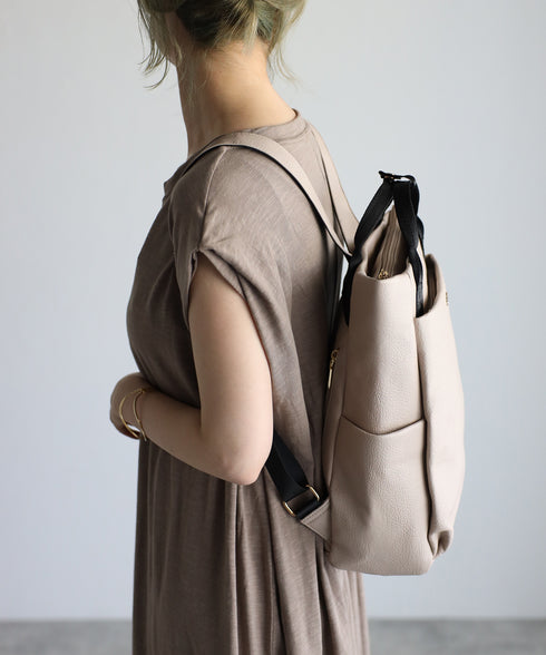 2WAYトート型リュックサック 12-0936